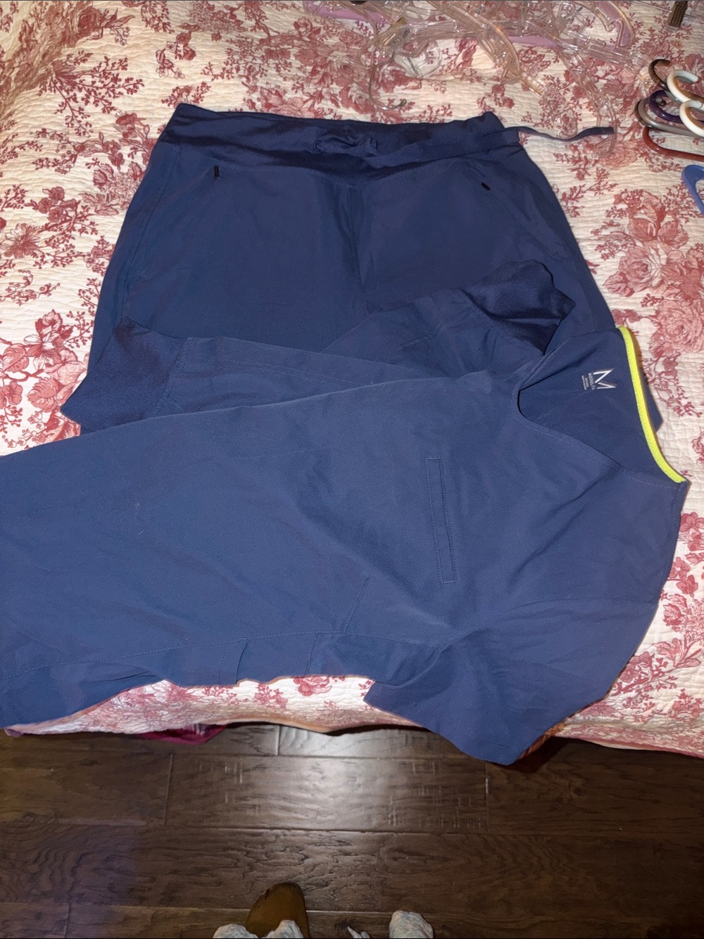 Women's Navy Scrub Set